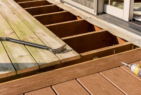 Old Deck Repair in Post Falls