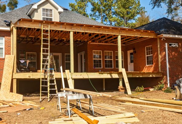 Sagging Deck Repair in Post Falls
