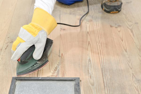 Porch Sanding in Post Falls