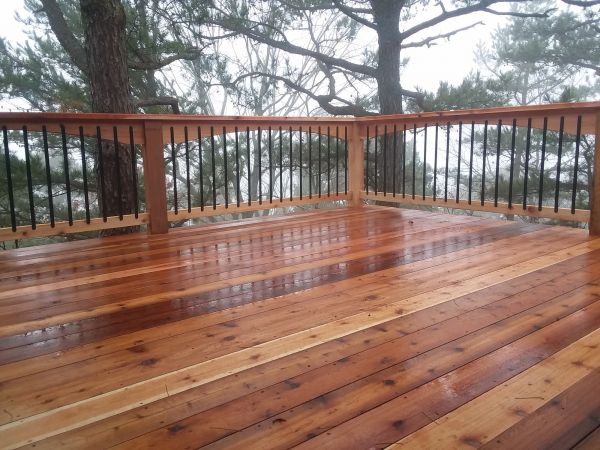 Cedar Deck Repair in Post Falls